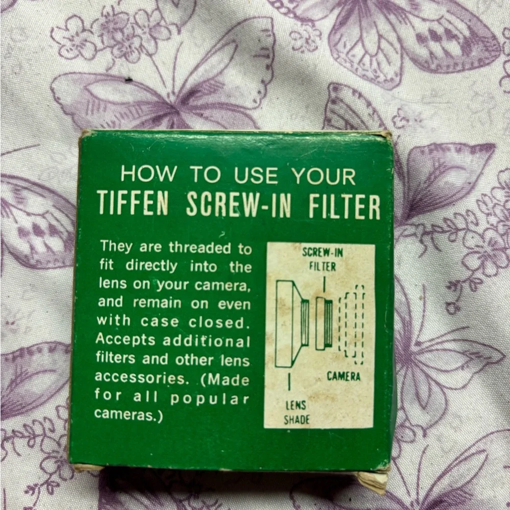 🎦Tiffen Screw-In Camera Filter